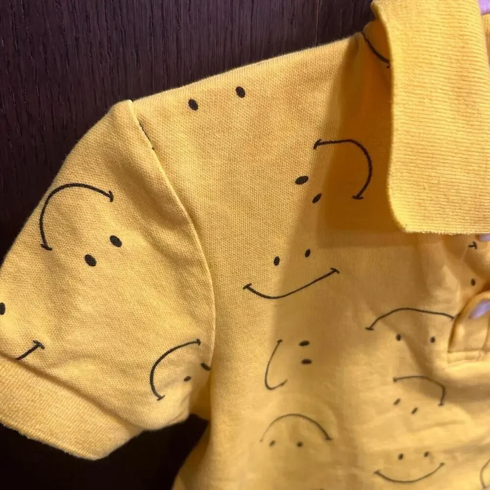 Lola‎ & the boys smiley polo size 5-6